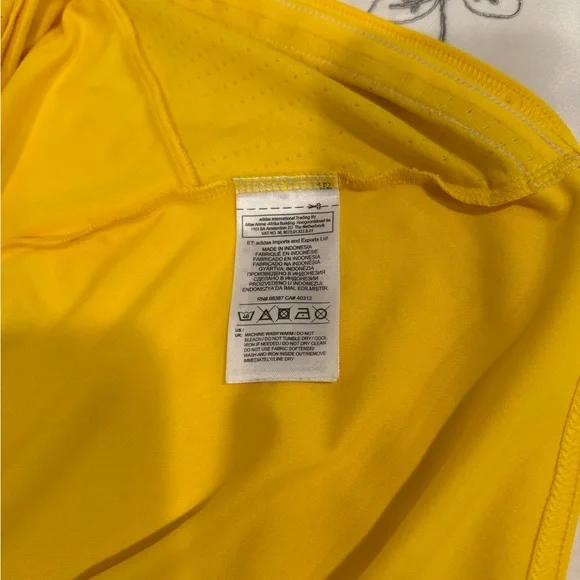 Adidas Kids Bright Yellow Jersey - Picture 4 of 8